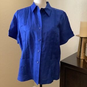Traditional Women’s Guayabera Shirt